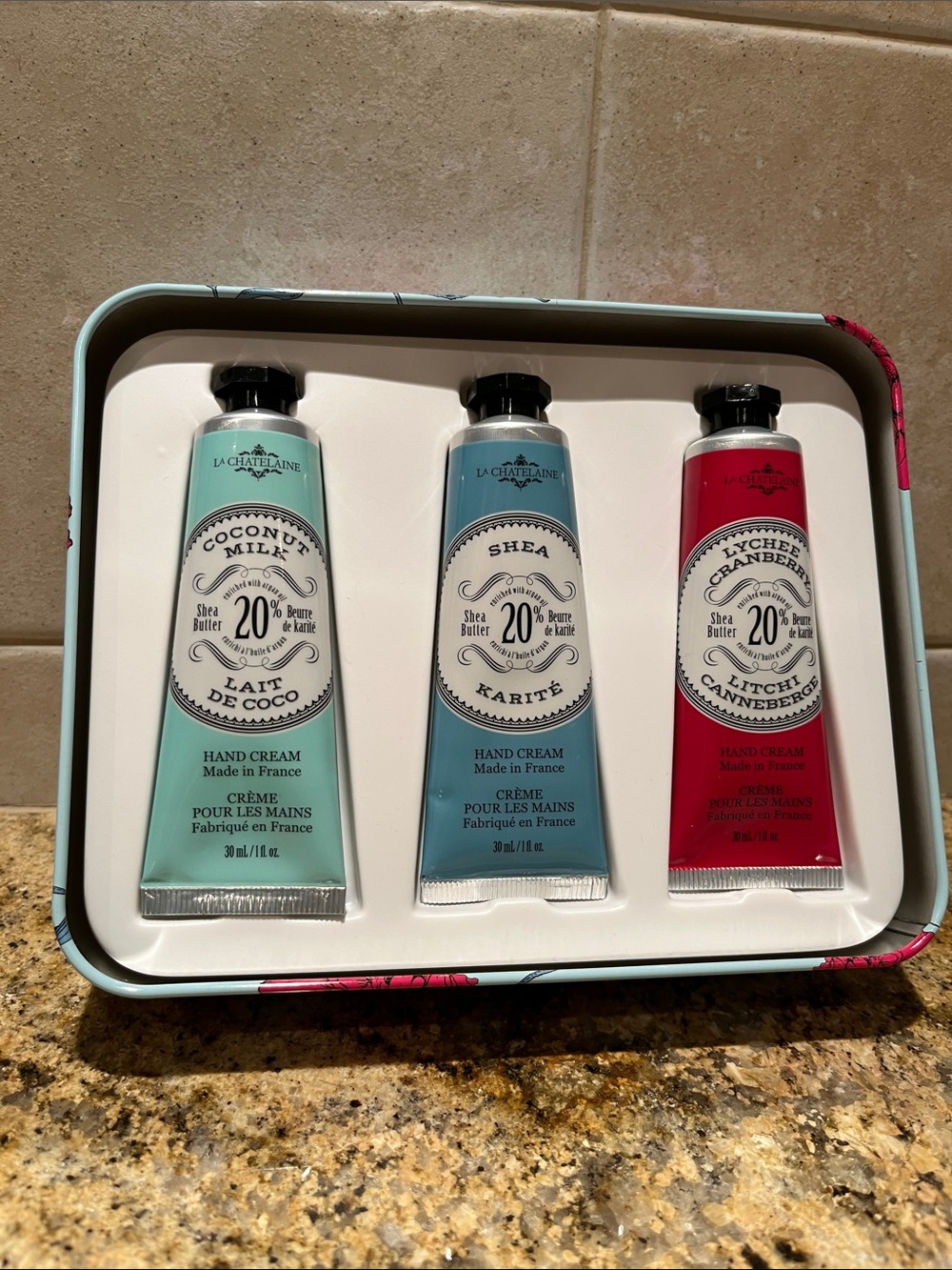 La Chatelaine 3-Piece Hand Cream Set